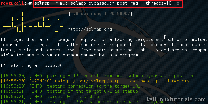 sqlmap