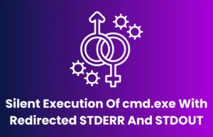 Silent Execution Of cmd.exe With Redirected STDERR And STDOUT