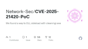 CVE-2025-21420 Proof-of-Concept : Elevation Of Privilege via Disk Cleanup Tool