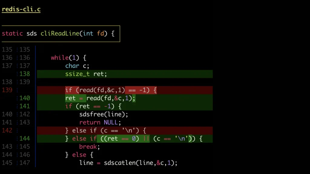 Delta Pager for Git Diff Syntax Highlighting