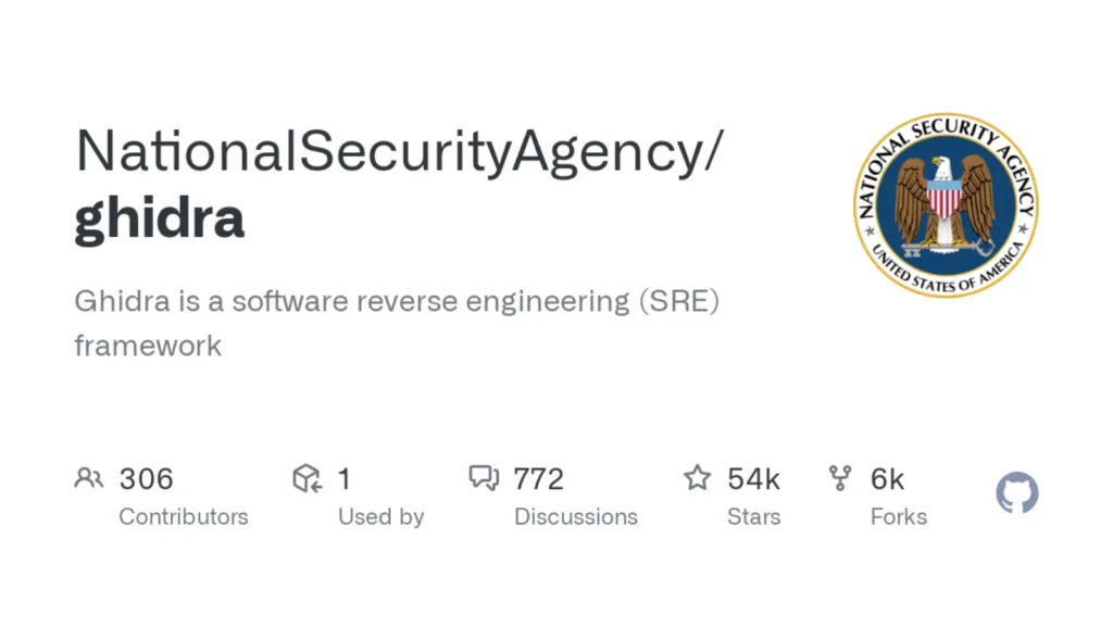 Ghidra Reverse Engineering Tool for Binary Analysis