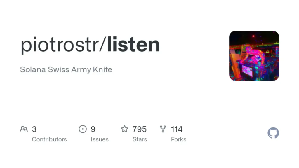 Listen : Solana’s Swiss-Army Toolkit For Algorithmic Trading Listen : Solana’s Swiss-Army Toolkit For Algorithmic Trading