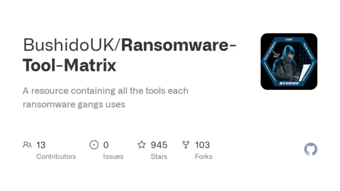 Ransomware Tool Matrix