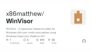 WinVisor : A Hypervisor-Based Emulator For Windows x64
