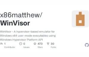 WinVisor : A Hypervisor-Based Emulator For Windows x64