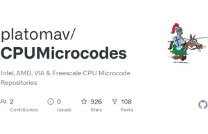 CPUMicrocodes : A Gateway To Advanced CPU Microcode Management And Optimization
