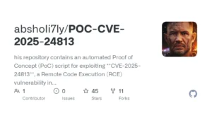 CVE-2025-24813-PoC : Apache Tomcat 远程代码执行漏洞批量检测脚本
