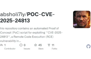 CVE-2025-24813-PoC : Apache Tomcat 远程代码执行漏洞批量检测脚本