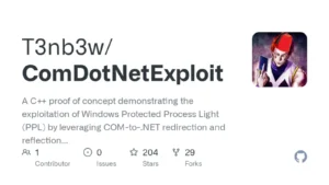 ComDotNetExploit : Exploiting Windows Protected Process Light (PPL)