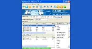 Famatech Advanced IP Scanner Or Advanced Port Scanner Usage