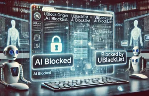 uBlock Origin And uBlacklist Huge AI Blocklist : Tools For A Cleaner Search Experience