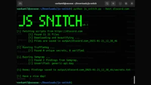 JS Snitch : Hidden Secrets In JavaScript Files