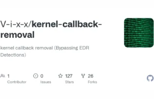 Kernel Callbacks Removal : Bypassing EDR Detections