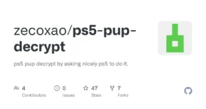 PS5-PUP-Decrypt : And Utilizing The PlayStation 5 Firmware Decryption Tool