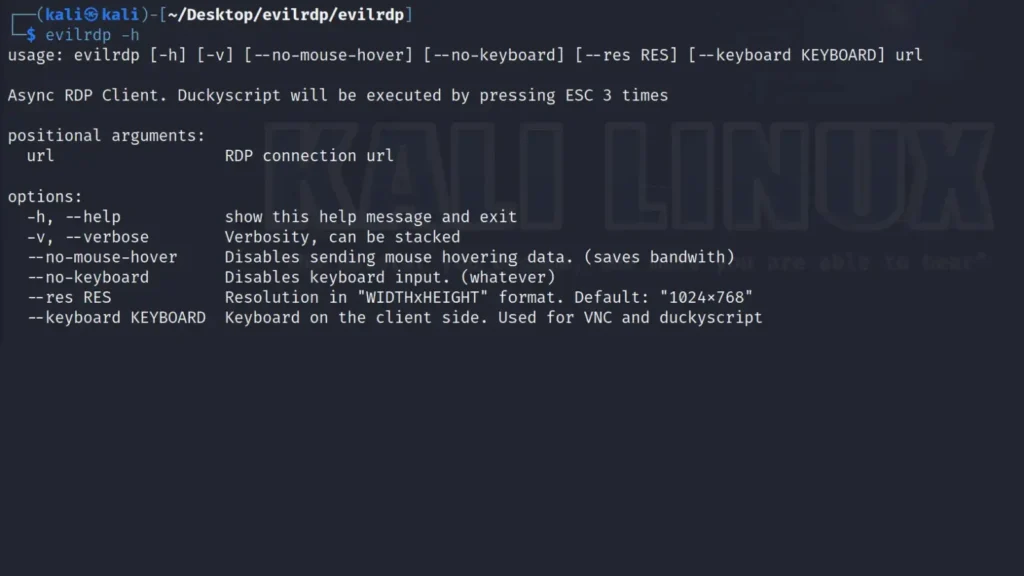 evilrdp : The Ultimate Tool For Elevated RDP Command Control