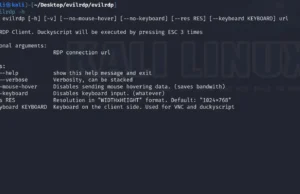 evilrdp : The Ultimate Tool For Elevated RDP Command Control