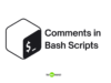 Comments in Bash Scripts Comments in Bash Scripts