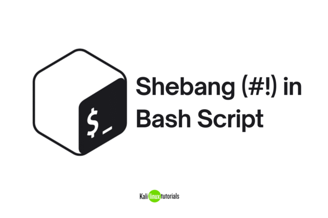 Shebang (#!) in Bash Script Shebang (#!) in Bash Script