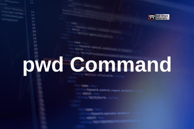 pwd command